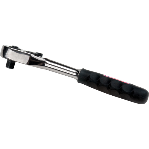Quick-Release Rubber Grip Ratchet Wrench, 1/4" Drive, Rubber Handle Cantin et fils