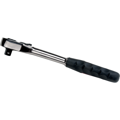 Quick-Release Rubber Grip Ratchet Wrench, 3/8" Drive, Rubber Handle Cantin et fils