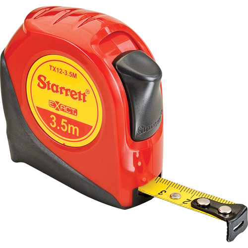 Engineers Measuring Tape, 1/2" x 3.5 m, Millimetres Graduations Cantin et fils