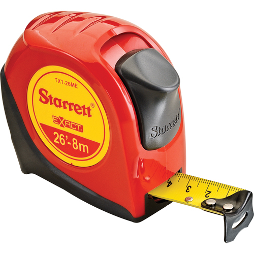 Control Series Measuring Tape, 1" x 26', 1/16" Graduations Cantin et fils