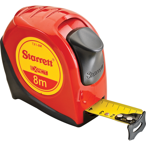 Long Measuring Tape , 1" x 8 m, Millimetres Graduations Cantin et fils