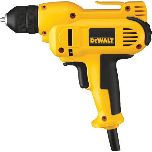 Perceuse &agrave; poign&eacute;e centrale VSR, Mandrin 3/8", 8 A, 120 V, 0-2500 Tr/min, Mandrin Sans cl&eacute; Cantin et fils