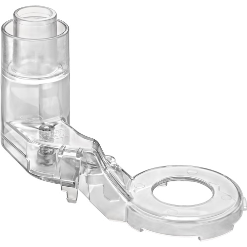 Adaptateur d'extracteur de poussi&egrave;re pour toupie &agrave; base plongeante Cantin et fils
