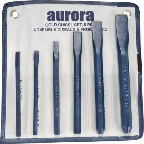 6-Piece Cold Chisel Set Cantin et fils