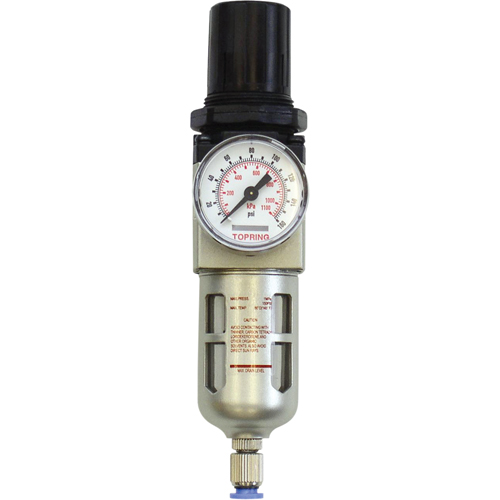 Modular Filter/Regulator, 1/2" NPTF, 150 PSI, 1.6 fl.oz. Capacity Cantin et fils