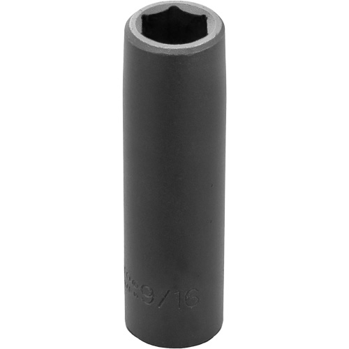 Socket, Impact, 9/16", 1/2" Drive, 6 Points, Deep Cantin et fils