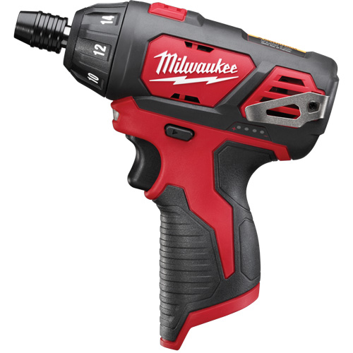 Tournevis hexagonal M12, 1/4", 12 V, 175 lb-pi couple max., Lithium-ion bloc-pile Cantin et fils