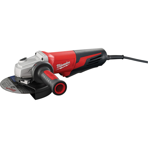 Small Paddle No-Lock Angle Grinder, 6", 120 V, 13 A, 9000 RPM Cantin et fils