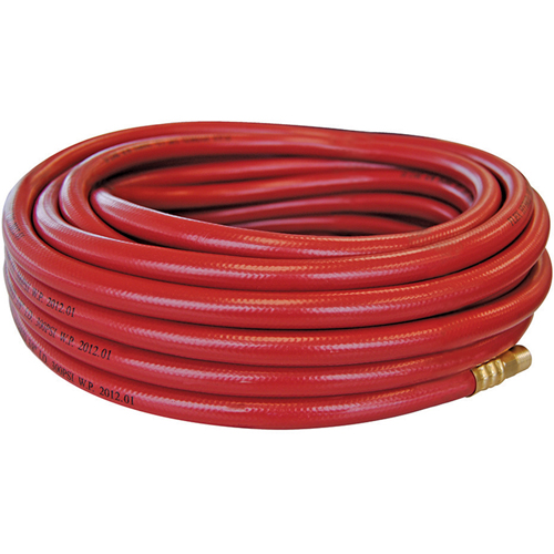 Flexhybrid Hoses with Fittings, Air, Technopolymer, 3/8" dia. x 25', 300 psi, 1/4 NPT Cantin et fils