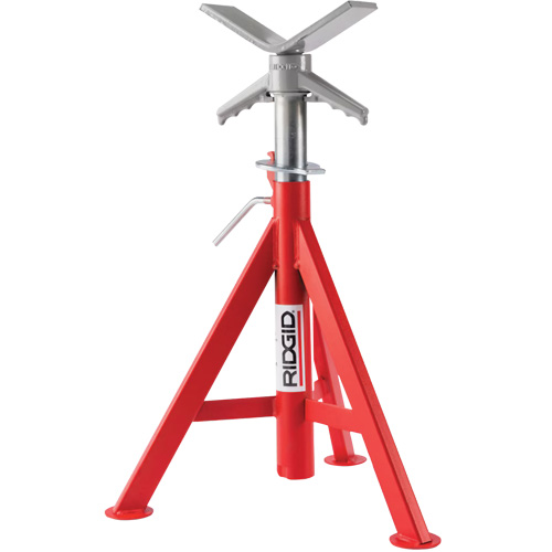 Supports de tuyaux abaiss&eacute; en V no VJ-98, 51-96 cm R&eacute;glage de la hauteur, 12" Capacit&eacute; max. de tuyau, 2500 lb Capacit&eacute; de charge max. Cantin et fils