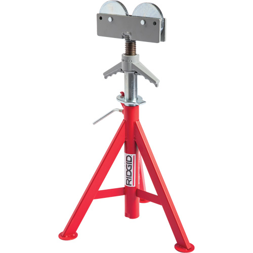 Support de tuyau pour rouleau baiss&eacute; no RJ-98, 59-104 cm R&eacute;glage de la hauteur, 12" Capacit&eacute; max. de tuyau, 1000 lb Capacit&eacute; de charge max. Cantin et fils