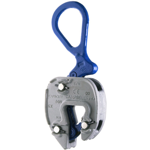 GX Plate Clamp, 2000 lbs. (1 tons), 3/4" - 1-3/8" Jaw Opening Cantin et fils