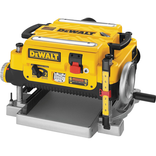 2-Speed Thickness Planer, 19-3/4" W x 22-1/2" L x 13-1/2" H, 20000 RPM No Load Speed Cantin et fils
