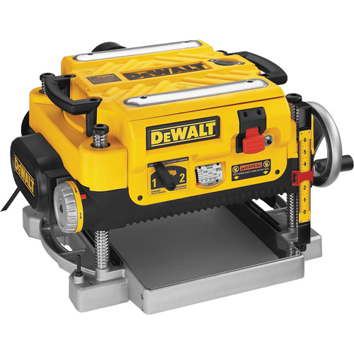 2-Speed Thickness Planer, 19-3/4" W x 22-1/2" L x 13-1/2" H, 20000 RPM No Load Speed Cantin et fils