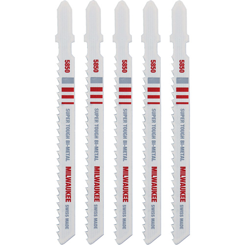 Jigsaw Blade, Bi-Metal, T-Shank, 4" L, 8 TPI Cantin et fils