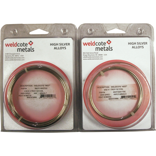 High Silver Brazing Alloys Cantin et fils