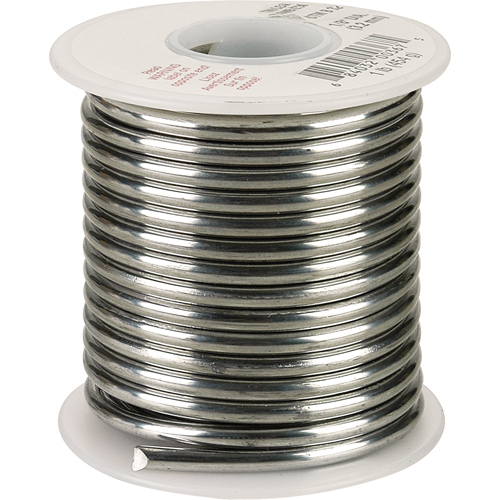 Common Solder, Lead-Based, 50% Tin 50% Lead, Solid Core, 0.09375" Dia. Cantin et fils