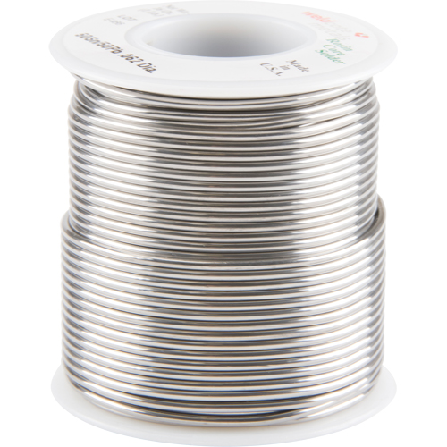 M&eacute;tal d'apport standard, &agrave; base de plomb, 50 % d'&eacute;tain, 50 % de plomb, &acirc;me Colophane, dia. 0,0625" Cantin et fils