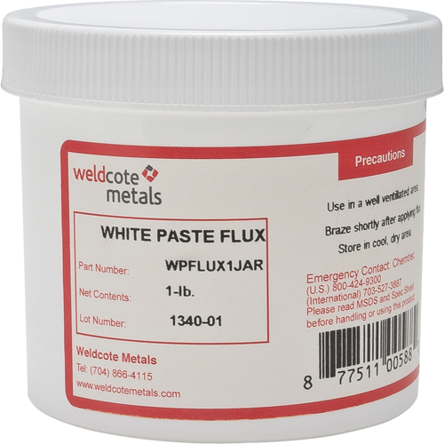 White Paste Brazing Flux Cantin et fils