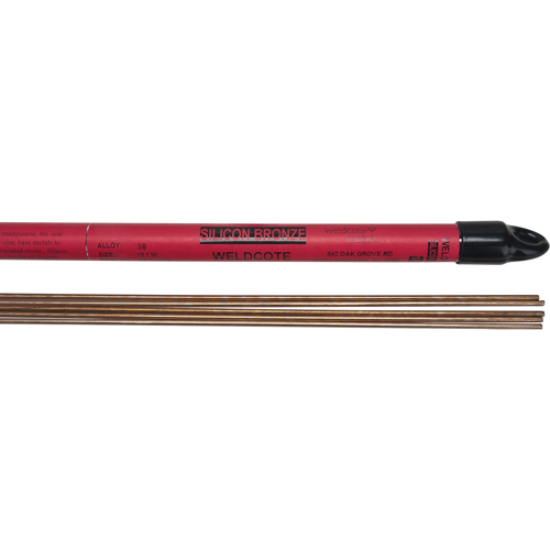 36" Cut Length TIG Rods, 1/8", Silicone Bronze Cantin et fils