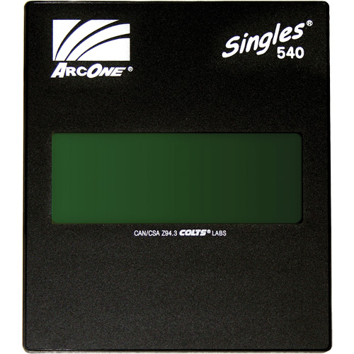 Lentille de soudage autoassombrissante haute d&eacute;finition ArcOne Singles, 5" la x 4" h Champ de vision, Pour utilisation avec ArcOne&reg; Cantin et fils