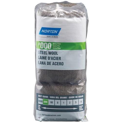 Steel Wool, Roll, Grade 000 Cantin et fils