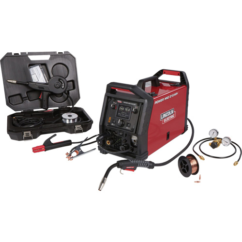 Soudeuse &agrave; proc&eacute;d&eacute; multiple POWER MIG 215 MPi One-Pak en aluminium, 120 V/230 V, 1 Ph, 60 Hz Cantin et fils