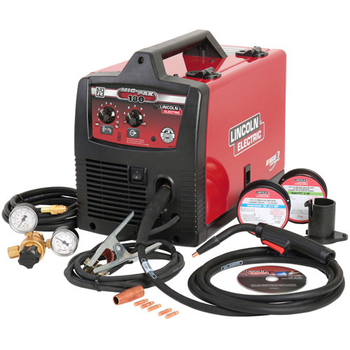 MIG-PAK&reg; 180 Wire Feeder Welder, 208 V/230 V, 1 Ph, 60 Hz Cantin et fils