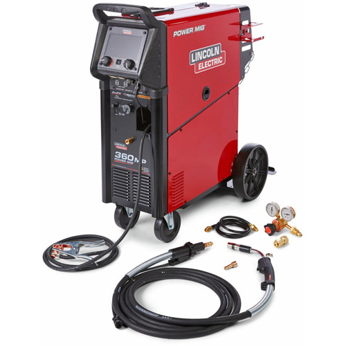 Machine &agrave; souder multiproc&eacute;d&eacute;s POWER MIG 360MP, 208 V/230 V/460 V/575 V, 1 Ph, 50/60 Hz Cantin et fils