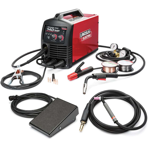 POWER MIG&reg; 140 MP&reg; Multi-Process Welder TIG One-Pak&reg;, 115 V, 1 Ph, 60 Hz Cantin et fils