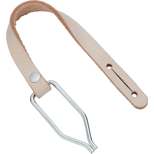 Handline with Thong Clip, Leather, Beige Cantin et fils