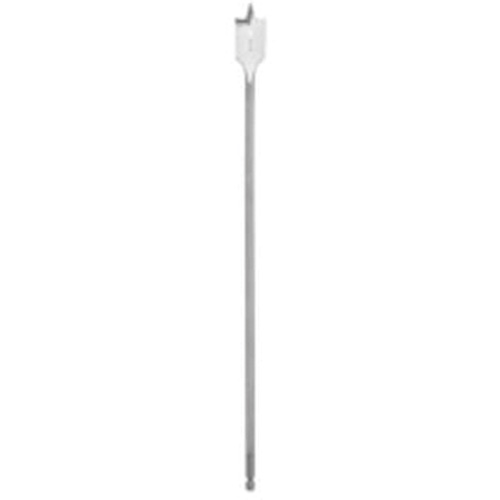Flat Boring Bit, 5/8" Diameter, 1/4" Hex Shank, 16" Length Cantin et fils