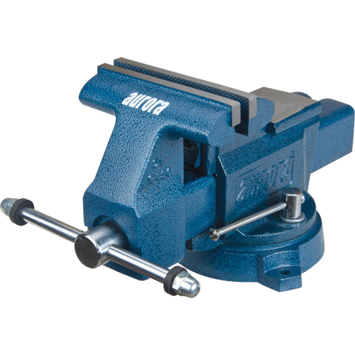 Utility Workshop Vise, 6" Jaw Width, 3-4/10" Throat Depth Cantin et fils