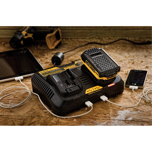 Max Jobsite Charging Station, 12 V/20 V, Lithium-Ion Cantin et fils