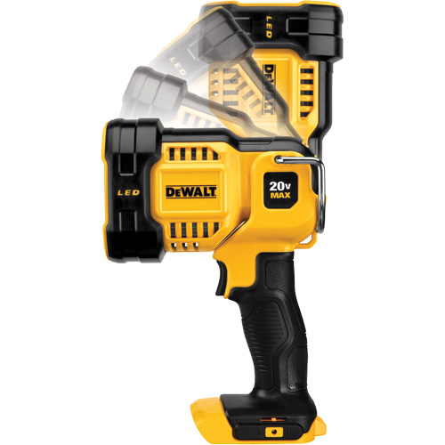 Projecteur &agrave; del pour chantier, DEL, 1000 Lumens, Piles Rechargeable Cantin et fils