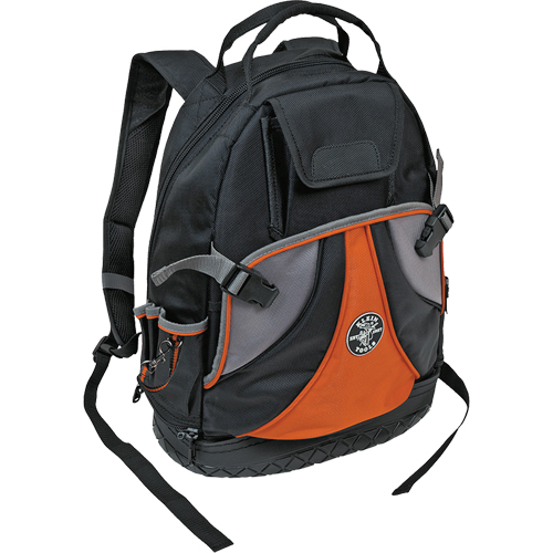 Organiseur de sac &agrave; dos d'&eacute;lectricien Tradesman Pro, 14" lo x 7" la, Noir, Balistique Cantin et fils