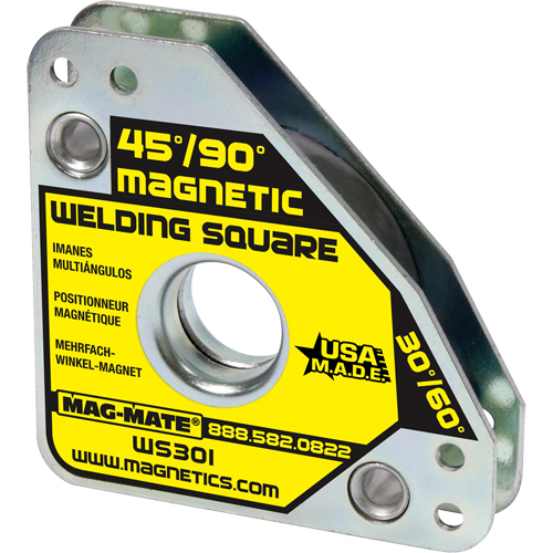 &eacute;querres de soudage magn&eacute;tiques, 7-5/8" lo x 3/4" la x 3-3/4" h, 60 lb Cantin et fils
