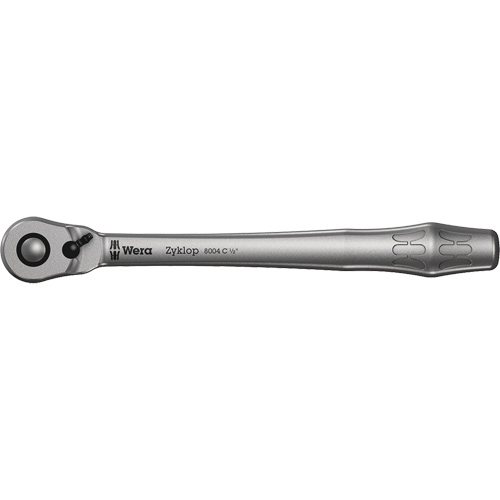 Jeu de rochet en m&eacute;tal Zyklop 3/8 a/interrupteur, Prise de 1/2", Poign&eacute;e Ordinaire Cantin et fils