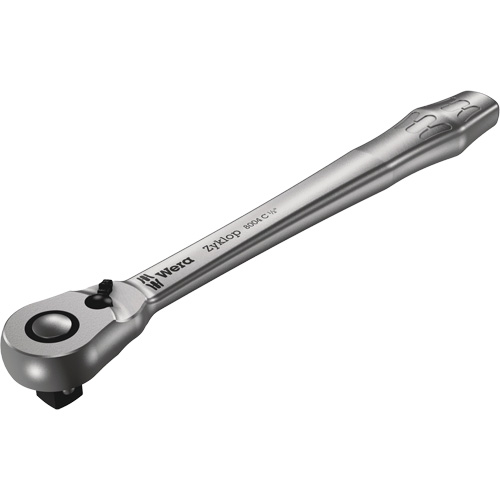 Jeu de rochet en m&eacute;tal Zyklop 3/8 a/interrupteur, Prise de 1/2", Poign&eacute;e Ordinaire Cantin et fils