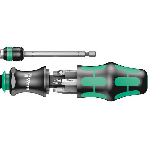 Tournevis Multi 26 Kraftform Kompakt, 7-11/16" lo, Prise Plastique Cantin et fils