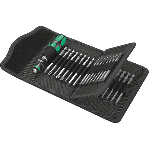 Jeu de tournevis Multi 62 Kraftform Kompakt 33 mcx, 6-5/16" lo, Prise Plastique Cantin et fils