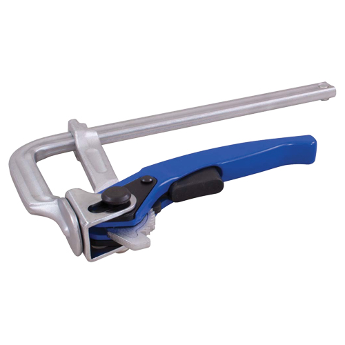 Serre-joint en L &agrave; levier, 8" (203,2 mm), Force de serrage 775 lb Cantin et fils
