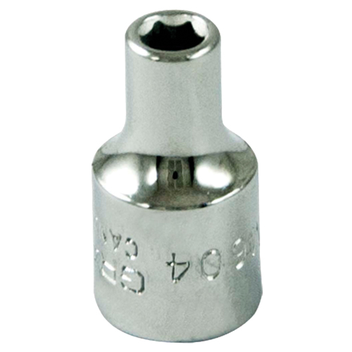 Socket, 4 mm, 1/4" Drive, 6 Points Cantin et fils