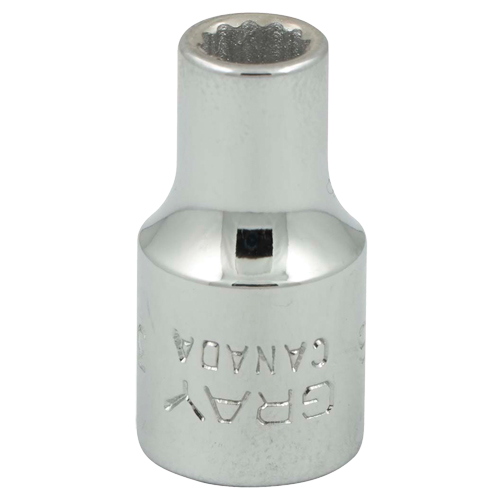 Douille, 3/16", Prise 1/4", 12 pans Cantin et fils