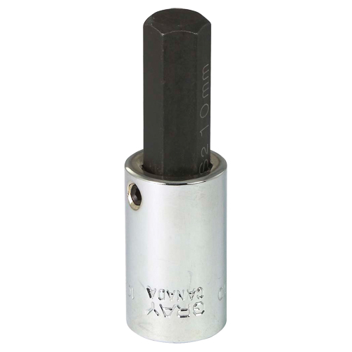 Douille &agrave; embout, 10 mm x 2-1/5" lo, Prise 3/8" Cantin et fils