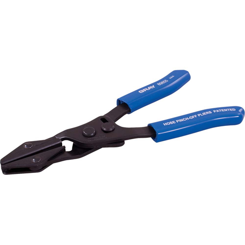 Pince de pincement de boyau, Longueur hors tout 9-1/4", Ouverture des m&acirc;choires 1-1/4" Cantin et fils