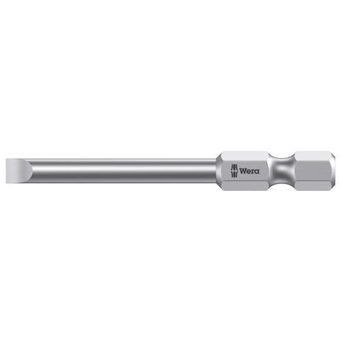 M&egrave;che pour tournevis &eacute;lectrique, Fente, Embout 3 mm, Prise 1/4", Longueur 2-3/4" Cantin et fils