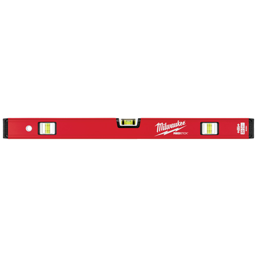 Redstick Compact Level, Box, 2' L, Steel, 3, Non-Magnetic Cantin et fils
