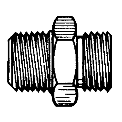 Reducer/Adapter Fitting, 1/4" x 1/8" Dia, Brass Cantin et fils