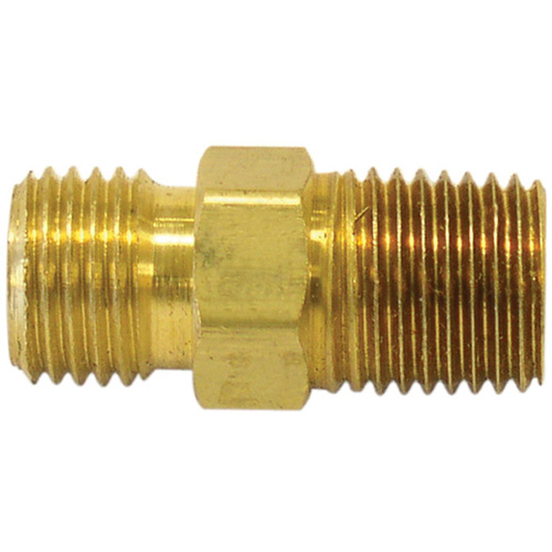 Reducer/Adapter Fitting, 3/8" x 1/4" Dia, Brass Cantin et fils